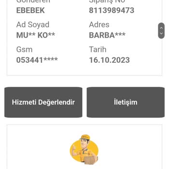 Bir Günde Kargo Şirketinin Mağduriyeti Kargomu İade Etmiş.
