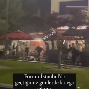 Forum İstanbul AVM Güvenlik Amirinin Korkaklığı