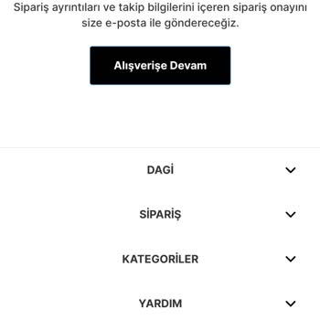 Dagi İç Giyim Ürünlerimin Elime Ulaşmaması