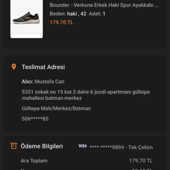 Trendyol Siparişin Rıza Dışında İptal Edilmesi