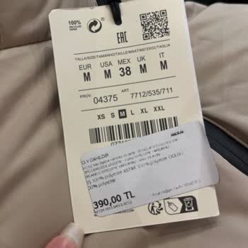 Pull and Bear Korupark Şubeniz 1300 TL'lik Monta 390 TL Etiket Basmış