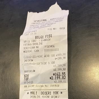 Sporjinal Ücret İadesinin Eksik Yapılması