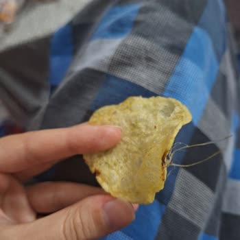 Lays Cipsimin İçinden Anlayamadığım Bir Şey Çıktı