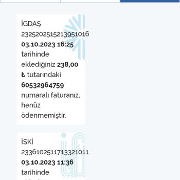İBB - İstanbul Büyükşehir Belediyesi Askıda Faturam Ödenmiyor