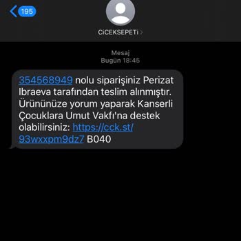 Çiçek Sepeti Teslimat Yapmıyor! Yapmadığı Halde Yaptı Gösteriyor!