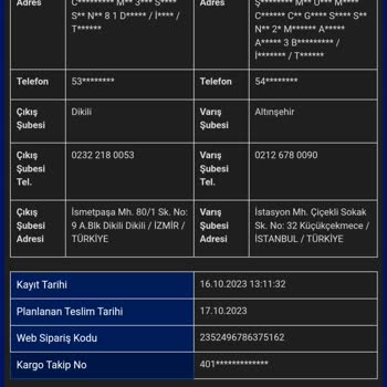 Sürat Kargo Dağıtıma Çıkarılan Kargoyu Alıcıya Teslim Etmiyor