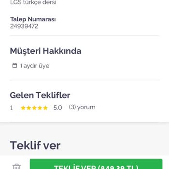 Armut Yüksek Teklif Ücretleri