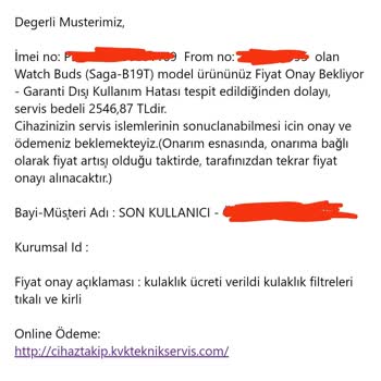 Huawei Watch Buds Kulaklık Sorunu