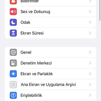 iPhone Sistemsel Sıkıntı