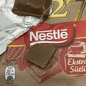 Nestle Çikolatada Üründe Kıl Çıktı