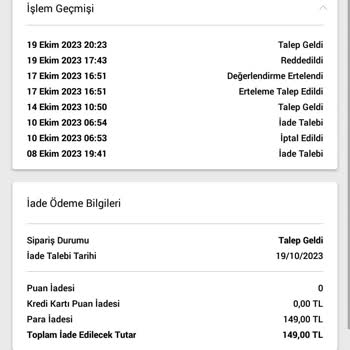 N11 İade Aldığı Ürünün Para İadesini Yapmıyor.