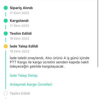 Dolap'ın Sebepsiz Yere İade Kabul Etmesi ve İade Şartları