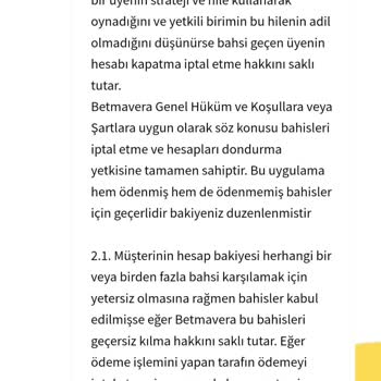 Betmavera Kazanç Ödemesi Yapılmıyor