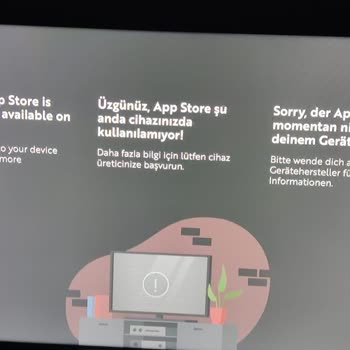 Toshiba TV App Store Yok