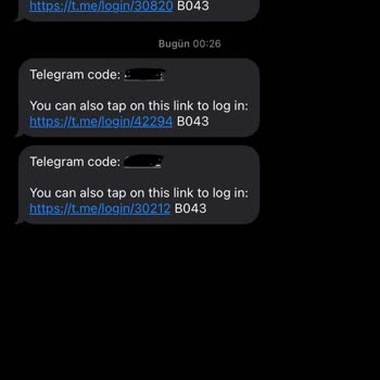 Telegram'da Onayım Olmadan Bilgim Dışında Benim Adıma Hesap Açılmış
