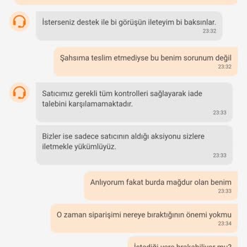 Trendyol Yemek Siparişi Teslim Edildi, Ama Edilmedi