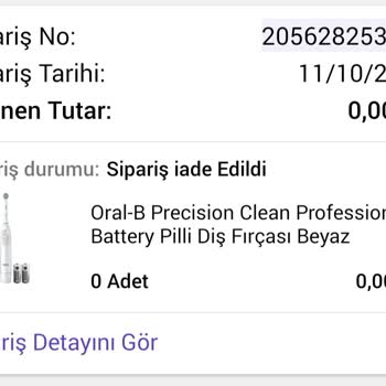 N11 Siparişimdeki Ürünün Teslim Edilmemesi
