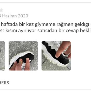 Skechers Üretim Hatalı Ayakkabı