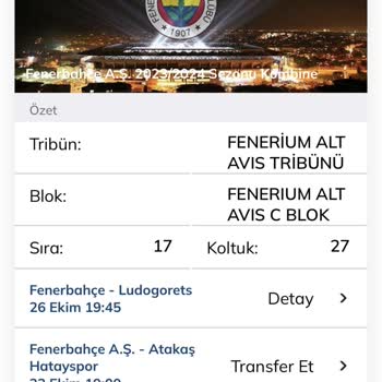 Passolig Hesabımdan Başkası Bilet Almış Ve Transfer Edilmiş!