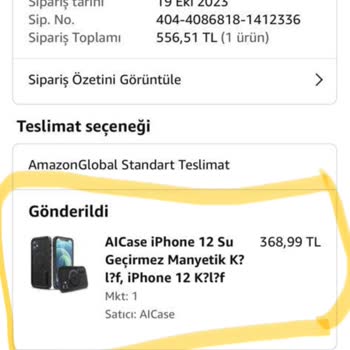 Amazon Uygunsuz Şekilde Sipariş İptali Ve Fiyat Yükseltme