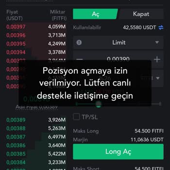 Mexc Vadeli Hesap Al Sat Yapamıyorum