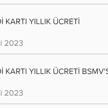 İş Bankası Yıllık Kart Aidatı