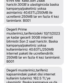 Türk Telekom Saçmalık! Şaşırtmadı 30GB İnternet 3 Günde Bitmiş