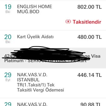 HSBC Hizmet Yok 480 TL Ödemesi
