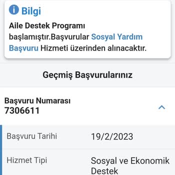 E-Devlet (Turkiye.gov.tr) Sosyal Yardım