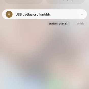 Samsung Telefon USB Kablo Hatası