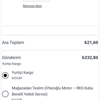 RKS Motor RKS Fericcia 150 CC İçin Kontak Alt Plastiği Siparişi