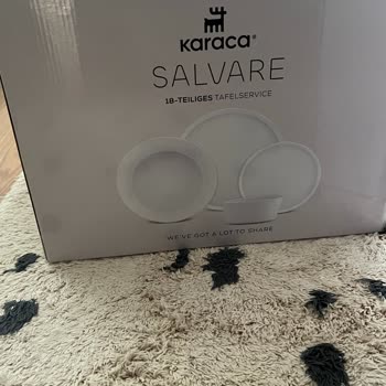 Karaca Züccaciye Karaca Bonn Reaktif Yemek Takımı Siparişi Hatası