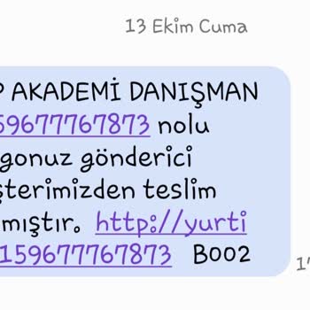 Yurtiçi Kargo Eskişehir Tepebaşı Şubesi Kayıp Kargo