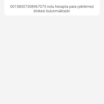 VakıfBank Para Çekme Blokesi