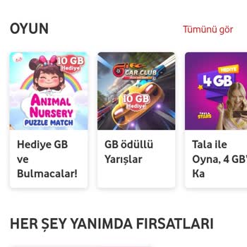 Vodafone Yanımda İnternetimi Vermedi