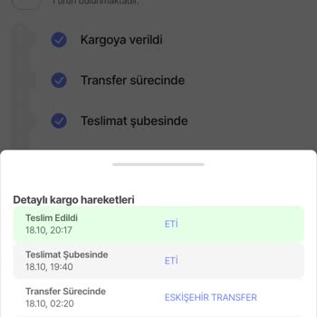Aras Kargo Eti'nin Kargomu Getirmeden "Teslim Edildi" Göstermesi