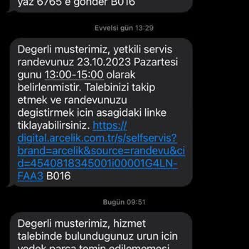 Arçelik Çamaşır Kurutma Makinesi Su Akıtma Sıkıntısı