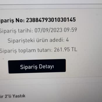 English Home Eksik Ürün Gönderimi