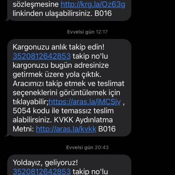 Aras Kargo 3 Günde Kargomu Teslim Edemedi