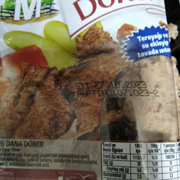 Migros, Dana Et Döner Kömür Gibi Yanık Çıkıyor.