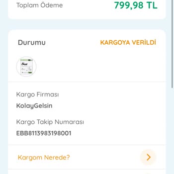 ebebek Bez Kargo Verildi Gözüküyor Ama Aslen Verilmedi!