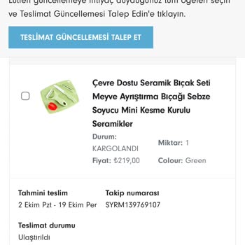 Fruugo Teslim Edilmeyen Sipariş