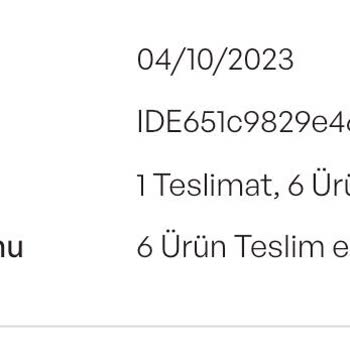İdefix Para İadesi Yapılmadı