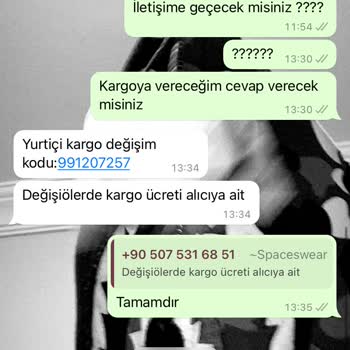 Spaceswear 1.5 Aydır Gelmeyen Ürün