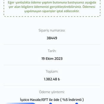 iyzico Baybahçem Şikayet Ver