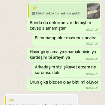 My Page Butik Kötü Mağaza Değişim İçin Gönderdiğim Ürün Kayıp