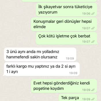 My Page Butik Kötü Mağaza Değişim İçin Gönderdiğim Ürün Kayıp