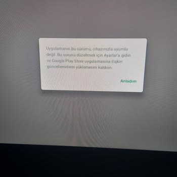 Sunny Smart TV Google Play Store Sorunu