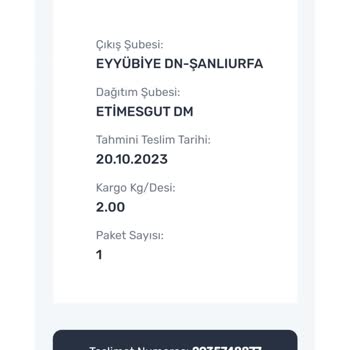 Sendeo Kargo Ürünümü Getirmiyor