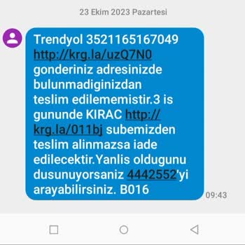 Aras Kargo SMS Onayı Sistemsel Olarak Kendi Seçiyor
